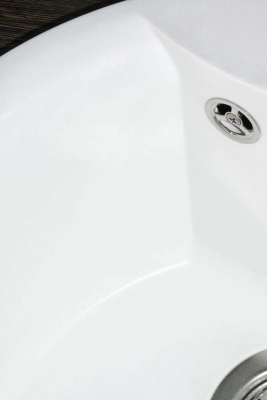 Мойка OMOIKIRI YASUGATA 48R-GR Tetogranit leningrad grey круглая 485x485 (4993547)