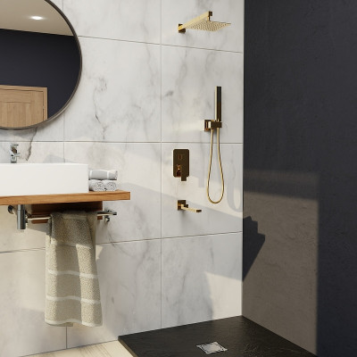 Душевая система RGW Shower Panels SP-56G 51140856-06 золото