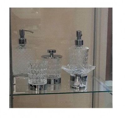 Boheme 10213 стакан настольный, хром