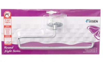 Держатель бумажных полотенец FIXSEN Round (FX-92110C), цвет хром