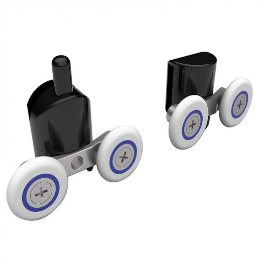 Душевая кабина Black&White Galaxy 90х90 8021000 с гидромассажем четверть круга