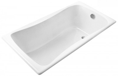 Чугунная ванна Jacob Delafon Bliss 170x75 E6D902-0 прямоугольная белый