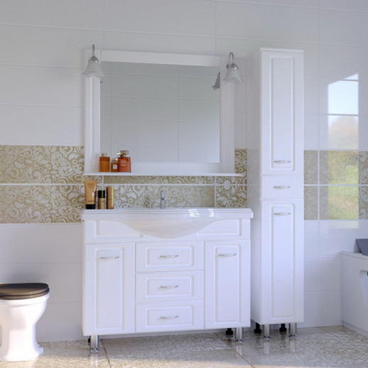 Тумба для умывальника напольная СаНта "Монарх 105" (под умывальник Classic105)