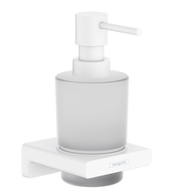 Дозатор для жидкого мыла Hansgrohe AddStoris 41745700 (белый матовый)