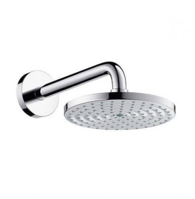 (СНЯТ!) Верхний душ Hansgrohe Raindance AIR 230 мм 27476000 в комплекте с кронштейном 241 мм настенный (хром)