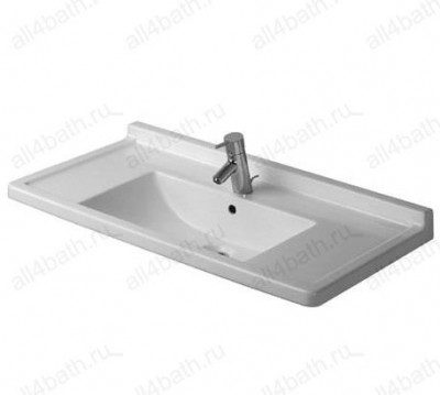 DURAVIT Starck 3 0304800000 умывальник 85х48,5 см