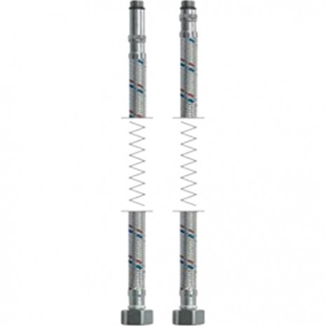 Гибкая подводка Frap EPDM/ПВХ Г1/2-М10-80 см (F92-8)