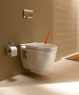 DURAVIT Starck 3 0063890000 сиденье для унитаза, белое