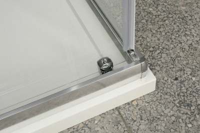 Душевой уголок BelBagno UNIQUE-AH-1-100/115-80-C-Cr прямоугольный 100x80x190 см. хром