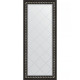 Зеркало настенное Evoform ExclusiveG 154х65 BY 4139 с гравировкой в багетной раме Черный ардеко 81 мм  (BY 4139)