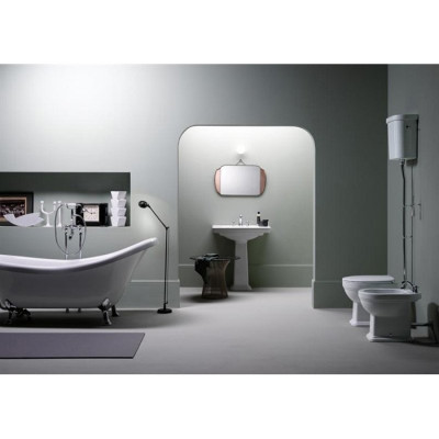 Бачок высокий для унитаза GSI Classic 878011, белый