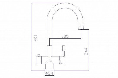 Zorg Inox SZR-1339 F-A GRANTIS смеситель для кухни под фильтр