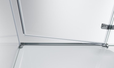 Душевой уголок Belbagno kraft-ah-12-100/90-c-cr-r, правостороняя, прямоугольная, 100х90х195 см