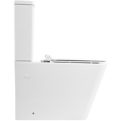 Унитаз компакт BelBagno Ardente R BB02093CPR/BB2112SC без бачка с сиденьем микролифт