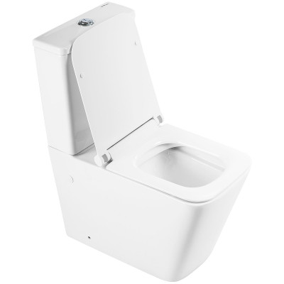 Унитаз компакт BelBagno Ardente R BB02093CPR/BB2112SC без бачка с сиденьем микролифт