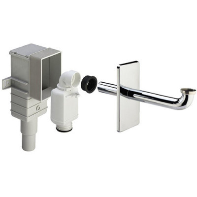 Viega 553753 сифон (пластик) для скрытого монтажа, 1 1/4 х 50/40