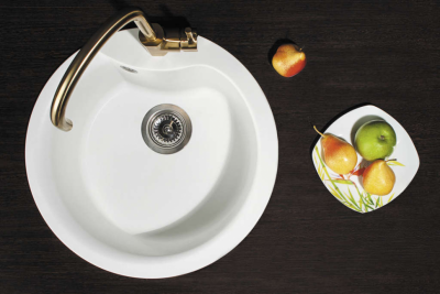 Мойка OMOIKIRI YASUGATA 48R-PL Tetogranit платина круглая 485x485 (4993212)