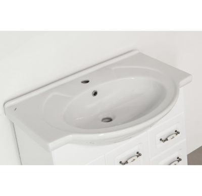 Мебельная раковина Style Line ЛС-00000145 Балтика 75 см, белая