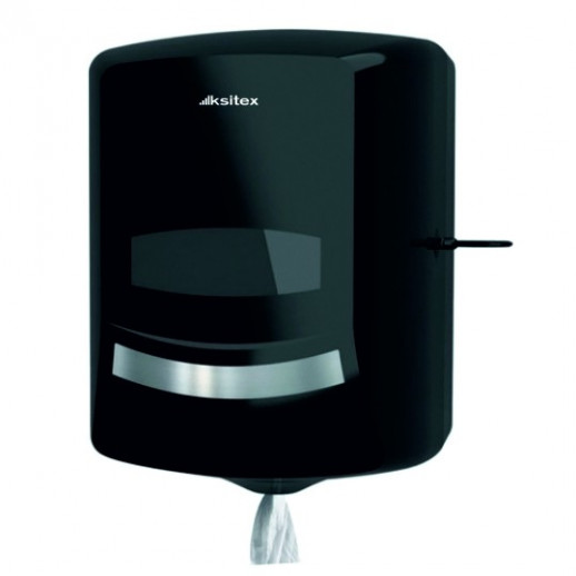 Ksitex TH-8030B диспенсер рулонных полотенец с центральной вытяжкой, черный