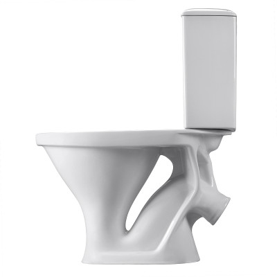 Унитаз компакт Santeri Вест 1.P201.8.S00.00B.F с бачком и сиденьем фарфор