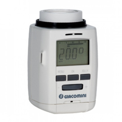 Термостатическая головка электронная радио (ZigBee) Giacomini K470H K470WX001