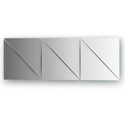 Зеркальная плитка Evoform Refractive 20х20 с фацетом 10 мм BY 1515
