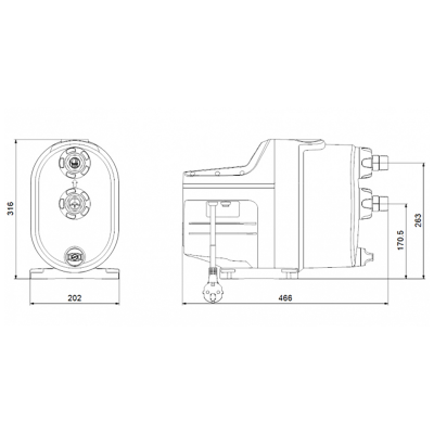 Установка насосная автоматическая Grundfos SCALA1 5-55 (99530407)