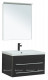 Комплект мебели для ванной Aquanet Верона 75 черный матовый (00287638)  (00287638)