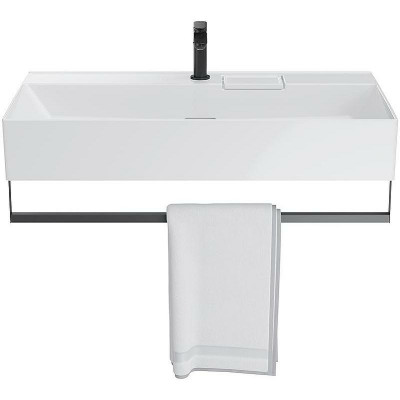 Раковина подвесная Kerama Marazzi Logica 90 LO.wb.90.1 белая глянцевая прямоугольная