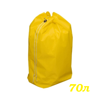 VERMOP 226505 Мешок для мусора 70л желтый
