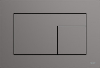 TECEvelvet Панель смыва унитаза для системы двойного смыва, цвет антрацит (9240731)