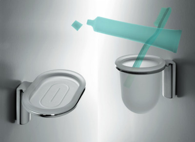 Colombo LUNA В0101.000 мыльница, хром