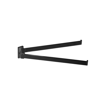 Полотенцедержатель двойной поворотный COLOMBO Look B1612.NM, черный