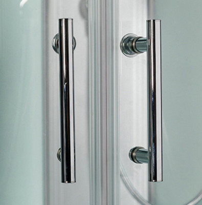 Душевая кабина WeltWasser WW500 Werra 1202 120x90 10000003329 L профиль хром асимметричная
