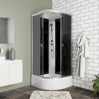 Душевая кабина Niagara Eco 90x90 E90/26/TN четверть круга