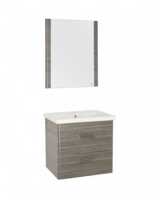 Комплект мебели для ванной Style Line Лотос 60 Plus подвесной шелк зебрано