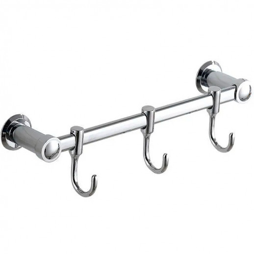 Вешалка для полотенец Haiba HB205-3 (металл) хром
