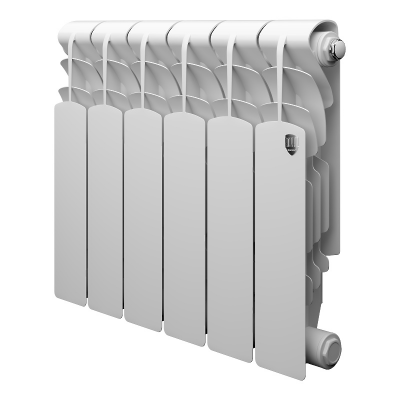 Радиатор алюминиевый Royal Thermo Revolution 350 - 6 секций (RTR35006)