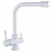 Смеситель для кухни KAISER Merkur 26044-10 под фильтр, белый