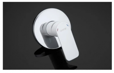 Смеситель для биде Gappo G7248, белый/хром