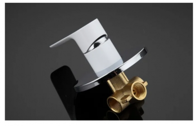 Смеситель для биде Gappo G7248, белый/хром