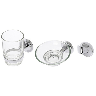 Набор аксессуаров для ванной Orange Y01-888cr хром