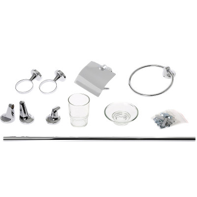 Набор аксессуаров для ванной Orange Y01-888cr хром