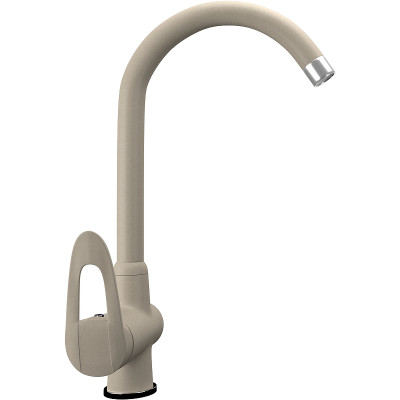 Смеситель для кухни Ulgran Quartz UQ-006-01 высота 365 мм однорычажный жасмин