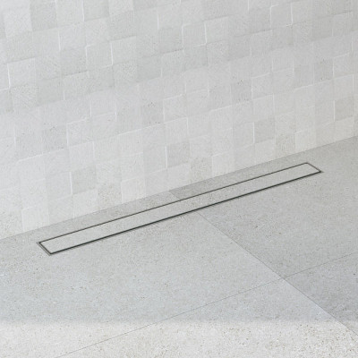 Душевой лоток Bettoserb Premium Line 55 13100003 с решеткой хром матовый / под плитку