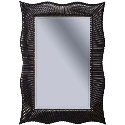 Зеркало в ванную ArmadiArt Soho 558 70х100 см с подсветкой, черный