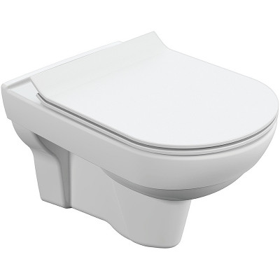 Комплект унитаза с инсталляцией Cersanit City 64277 сид микролифт клавиша смыва белая