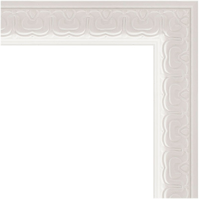 Зеркало настенное Evoform Definite 142х52 BY 1066 в багетной раме Алебастр 48 мм