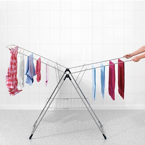 Brabantia 350184 сушилка для белья напольная серая