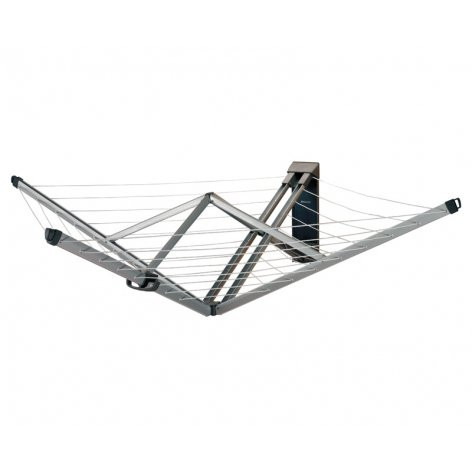 Brabantia Wallfix 375842 сушилка для белья настенная, серебро